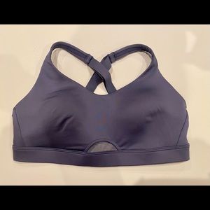 NWOT Victoria Secret Sports Bra Plum Color Sz. L